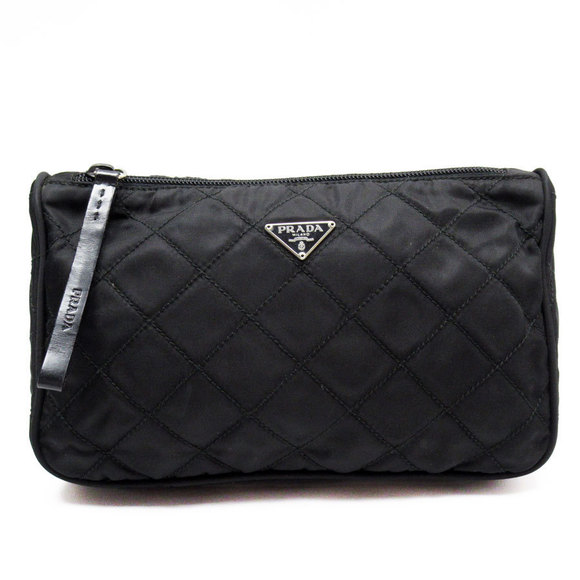 Prada pouch quilted nylon black - Picture 1 of 5